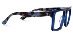Kenish Square Blue Glasses2