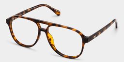 Luna Tortoise Aviator Glasses2