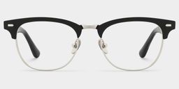 Penelope Browline Silver Glasses1