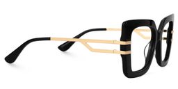 Poutine Black Square Glasses2