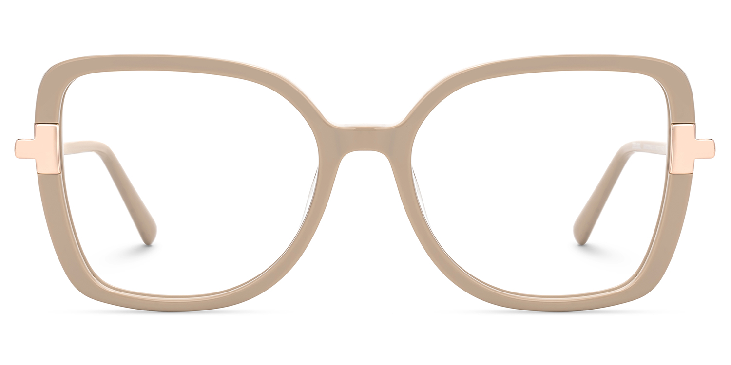 Oversized Square Glasses - Women's Glasses0