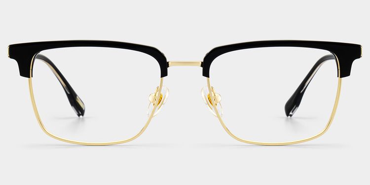 Audrey Browline Black Glasses