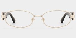 Dakota Brown Geometric Glasses0