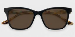 Faith Black Rectangle Glasses1