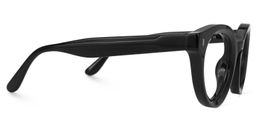 Belloso Round Black Glasses2