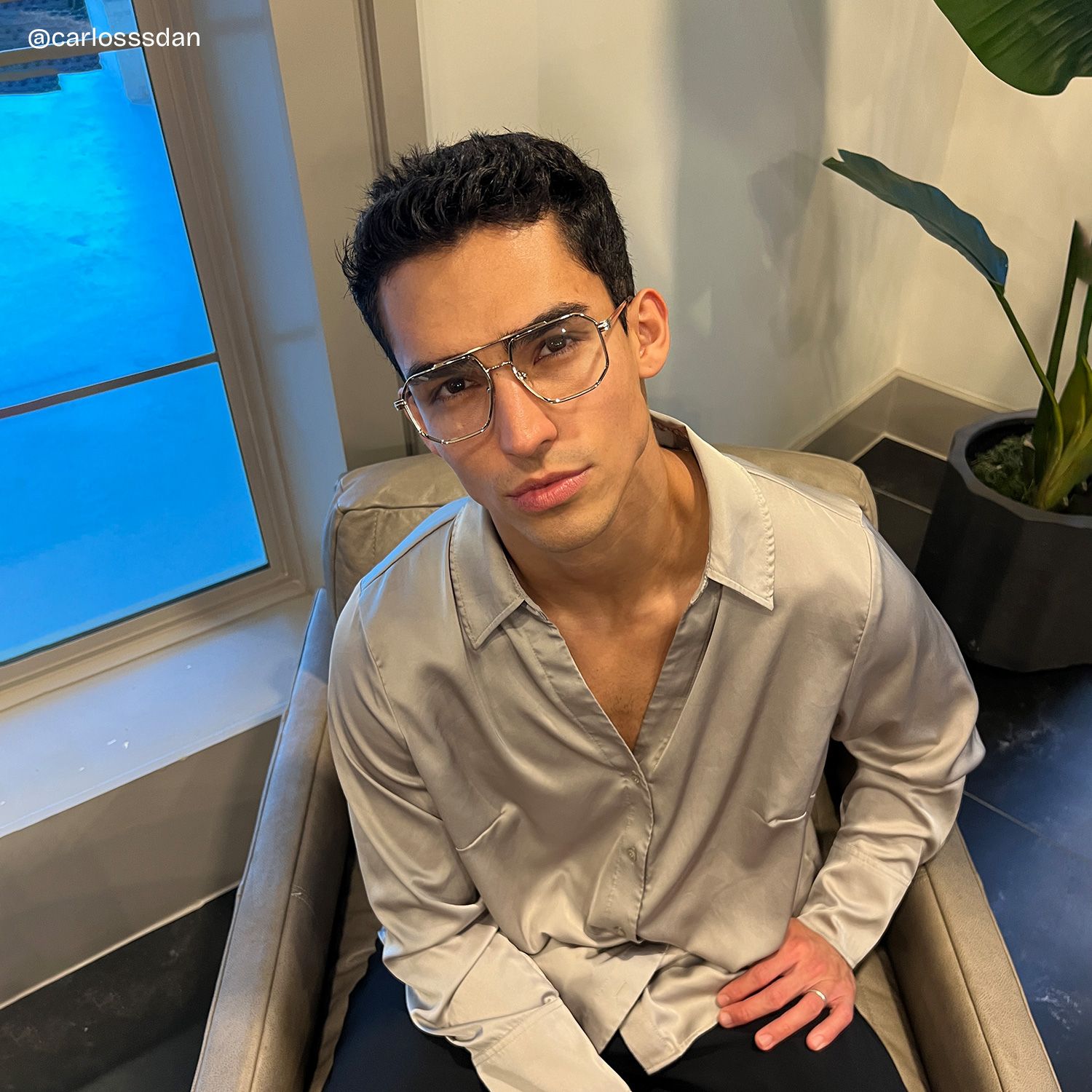 Autumn metal frame aviator glasses Online | ZEELOOL6