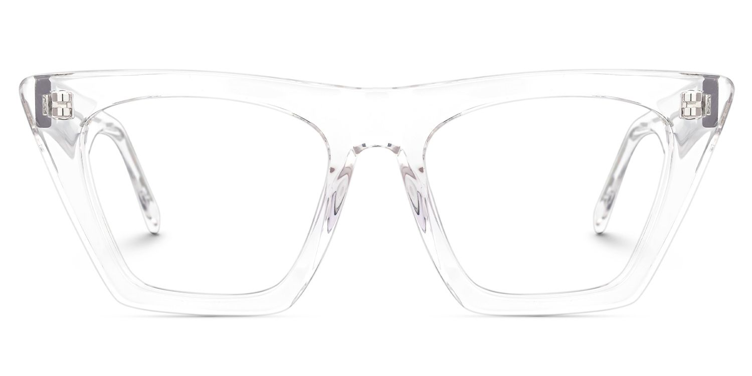 Cat Eye Clear Glasses0
