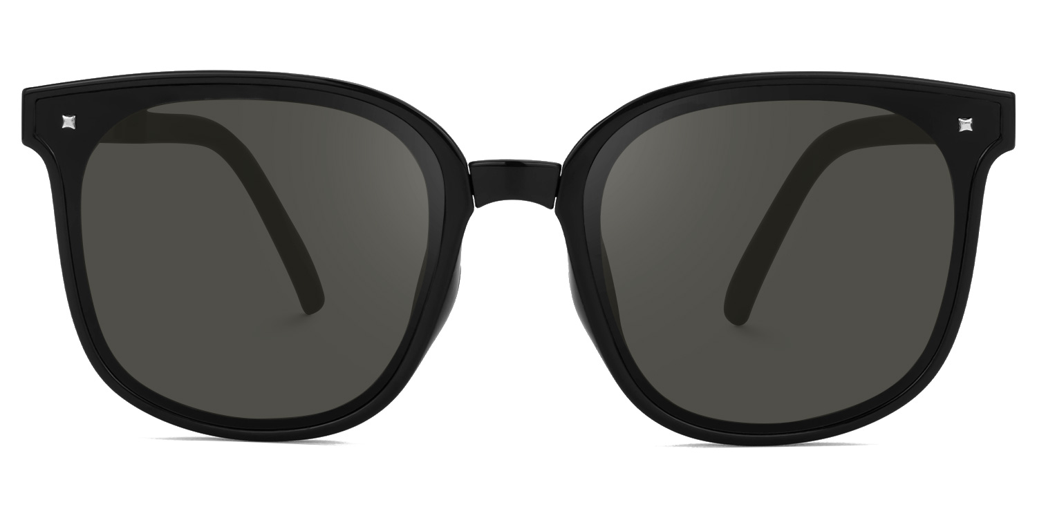 Sulaika TR90 Square Black Sunglasses | ZEELOOL UK0