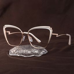 Mariely Cateye White Glasses0