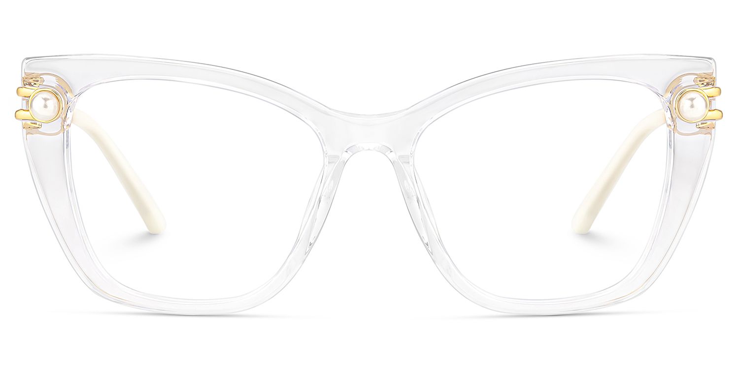 Victor Eyeglasses in Cat eye Clear Frame | ZEELOOL UK2