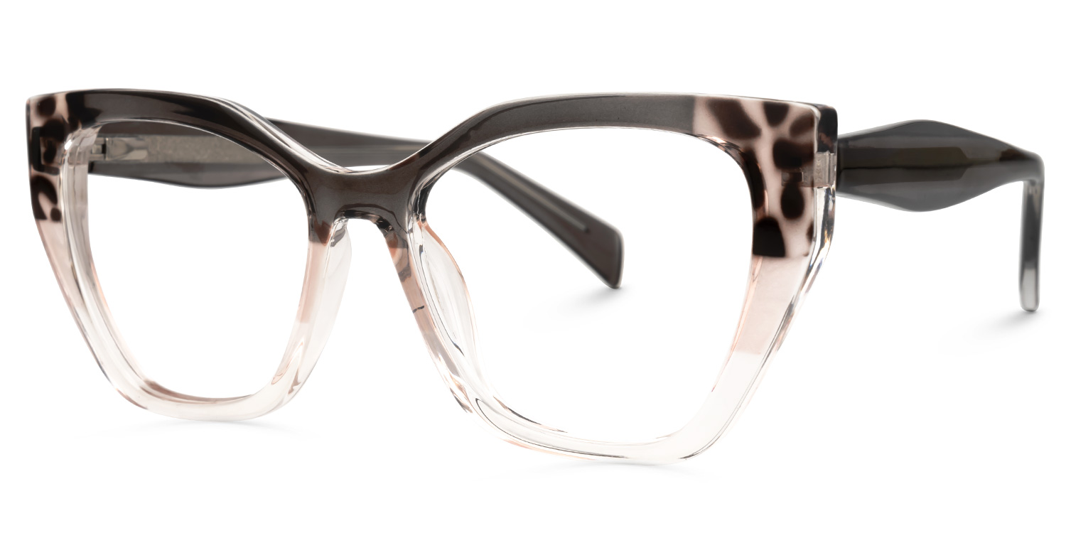 Jefferson Cateye Gray Glasses1