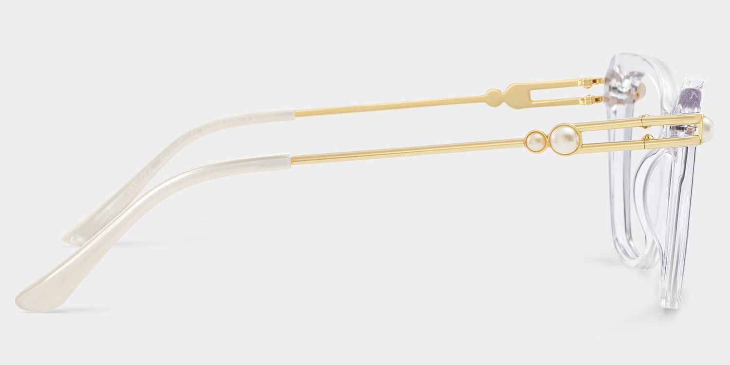 Victor Eyeglasses in Cat eye Clear Frame | ZEELOOL UK5