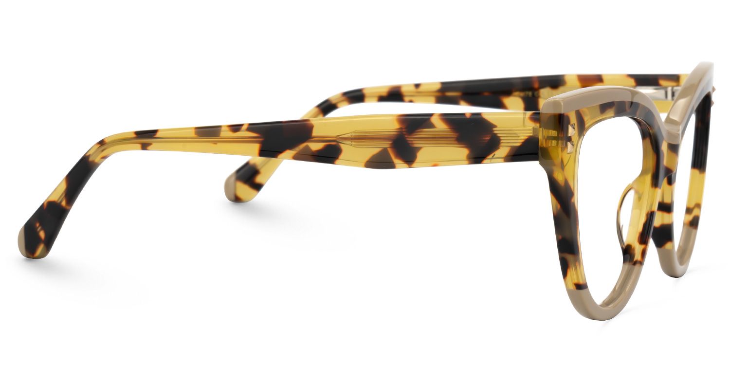 Cascata Cateye Acetate Full-Frame Eyeglasses | ZEELOOL UK2