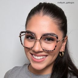 Cordaro Square Clear Tortoise Shell Glasses5