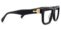 Boyce Rectangle Black Glasses4