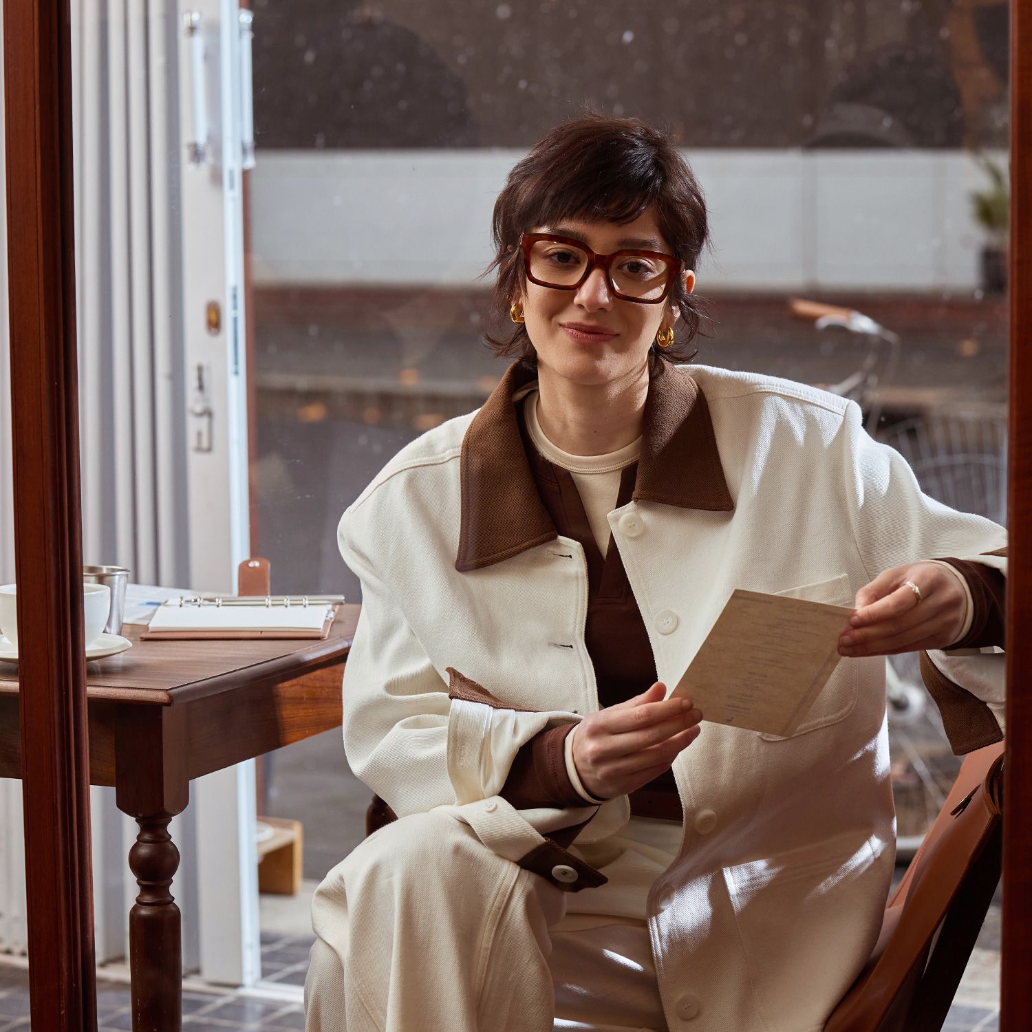 Marley Tortoise Eyeglasses with Rectangle Frames | ZEELOOL7