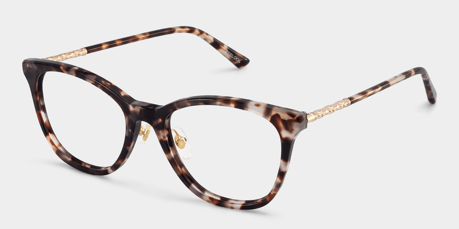 April Cat-eye Tortoise Glasses3