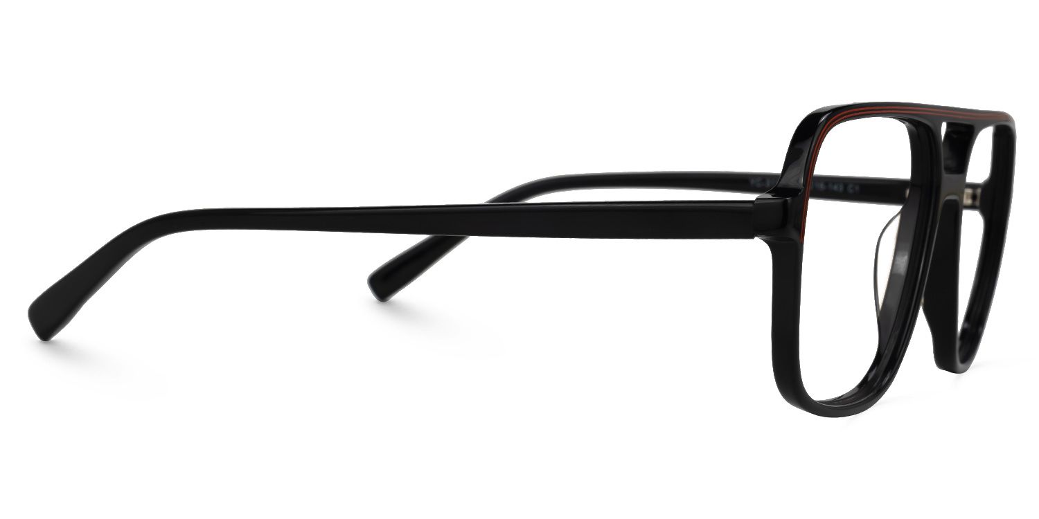 Aviator Moud Black Glasses deals -Zeelool Glasses2