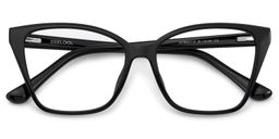 Sienna Butterfly Black Glassess1
