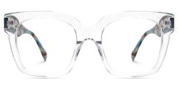 Willard Square Clear Glasses0