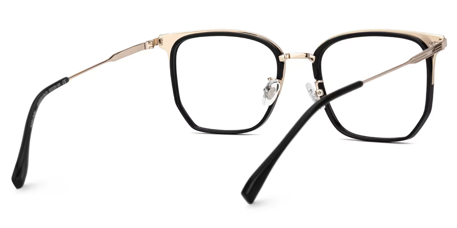 Roque Geometric Black Glasses3