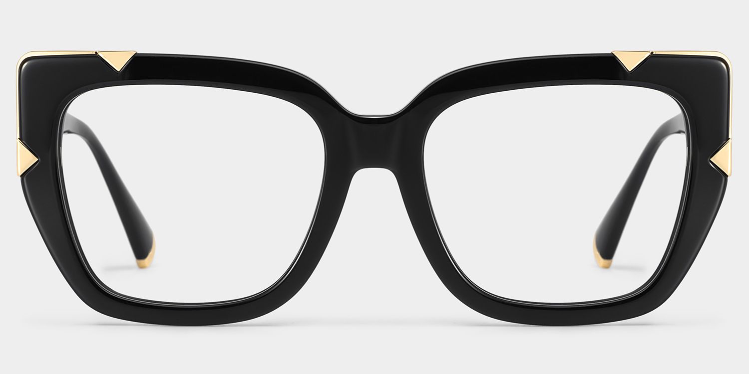 Grace Black Butterfly Frame Glasses | ZEELOOL x Prabal Gurung1