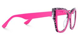 Thurman Butterfly Hot Pink Glasses3
