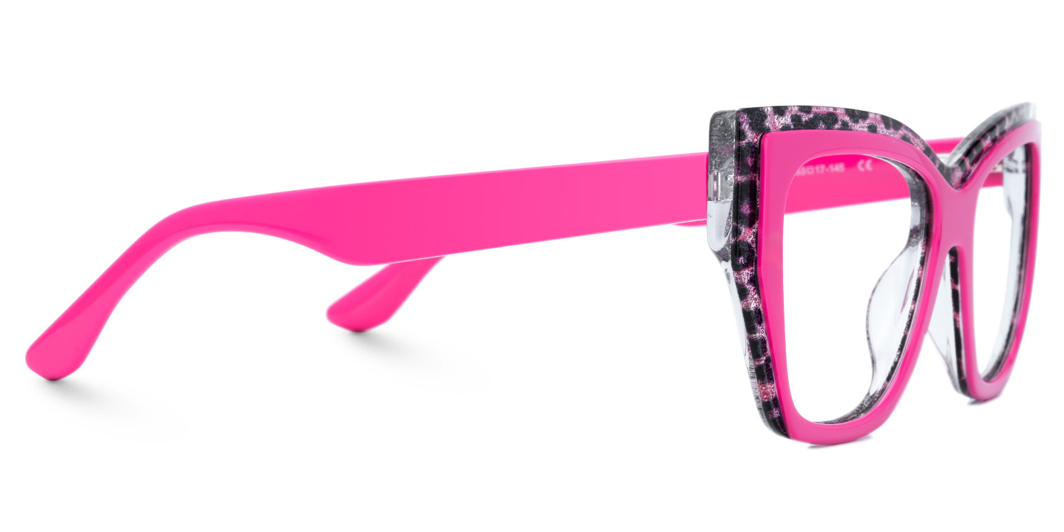 Thurman Butterfly Hot Pink Glasses3
