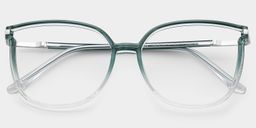 Rodz Square Gray Green Glasses1