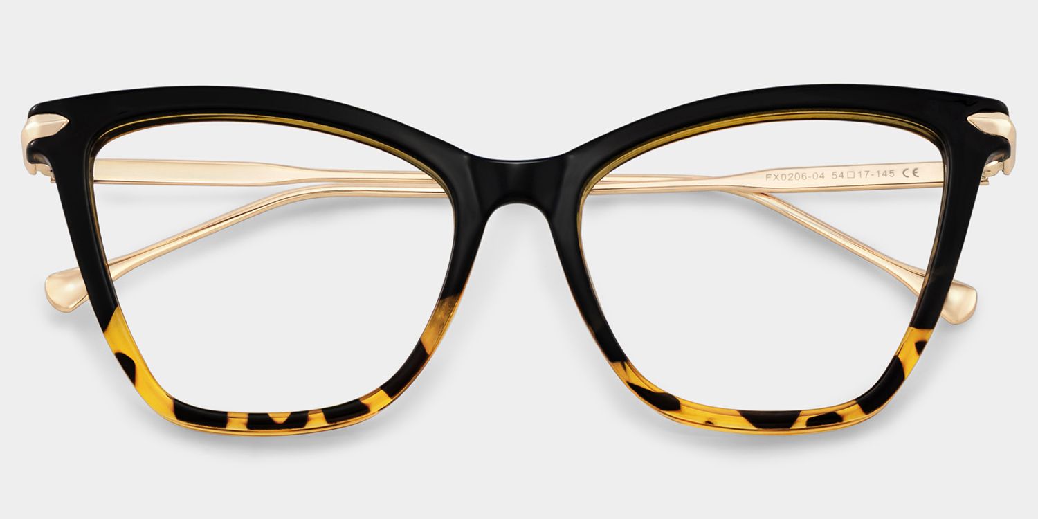 Hilary Butterfly Tortoise Frame Glasses | ZEELOOL UK1