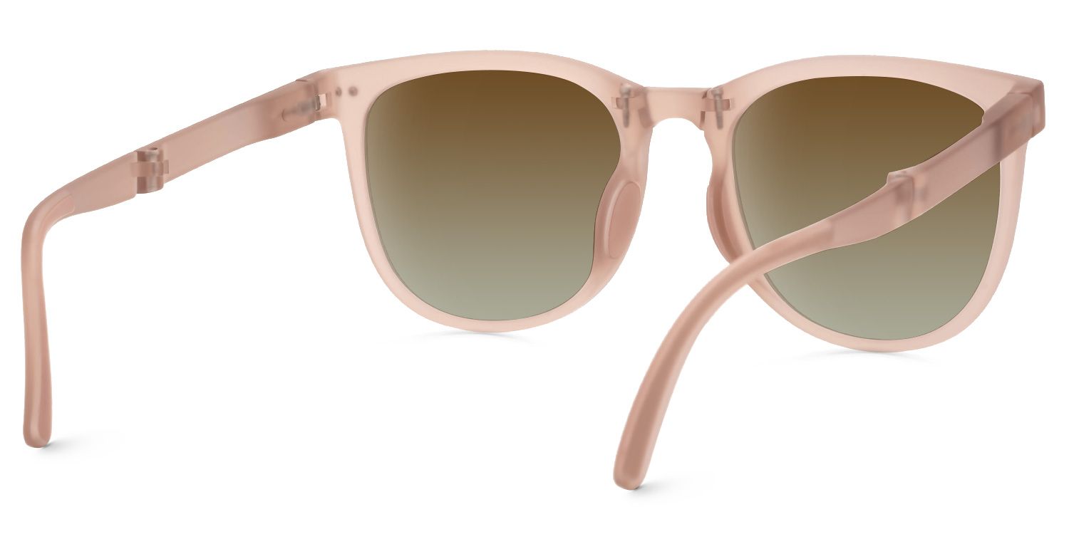 Lindzy TR90 Pink Frame Sunglasses with Square Shape | ZEELOOL UK4