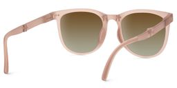 Lindzy Pink Square Sunglasses4