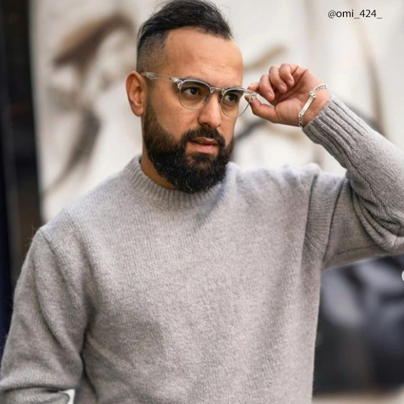 Hacker Browline Clear Glasses | ZEELOOL UK4
