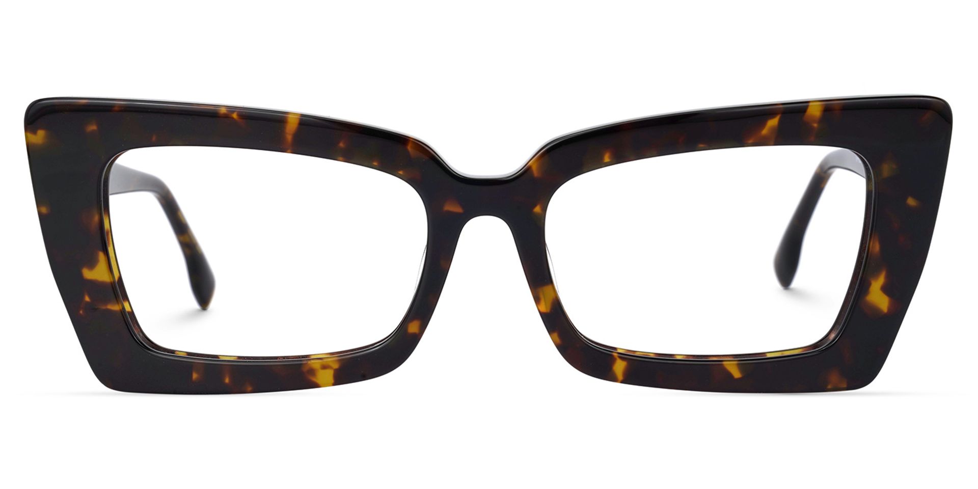 Newell Rectangle Tortoise Frames Glasses | ZEELOOL0