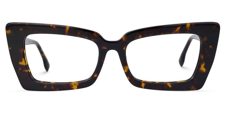 Newell Rectangle Tortoise Glasses