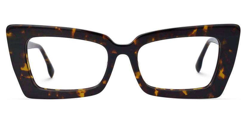 Newell Rectangle Tortoise Glasses