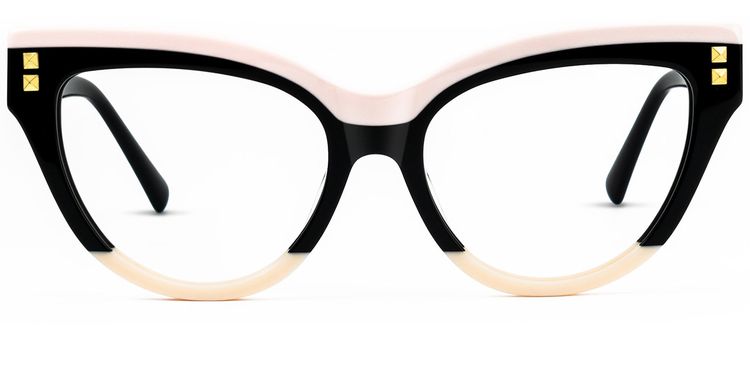 Cascata Cateye Black Glasses