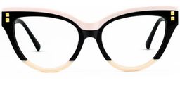 Cascata Cateye Black Glasses0