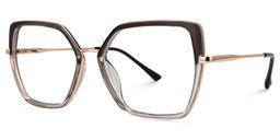 Keller Geometric Black Glasses1