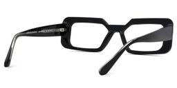 Tasew Rectangle Black Glasses3