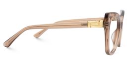 Vela Cateye Beige Glasses2
