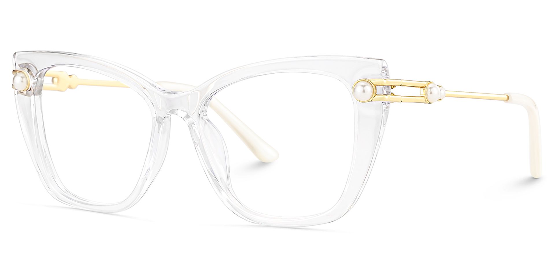 Victor Eyeglasses in Cat eye Clear Frame | ZEELOOL UK4