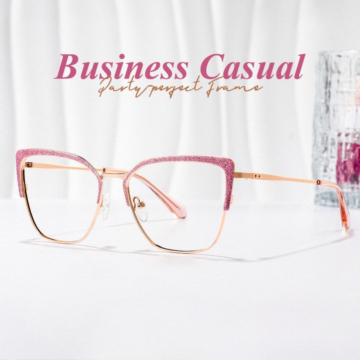 Rectangular Shape Eyeglasses Frames0