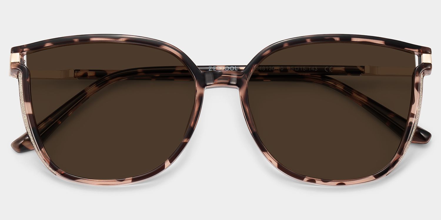 Rodz Square Tortoise Sunglasses for Women & Men | ZEELOOL UK1