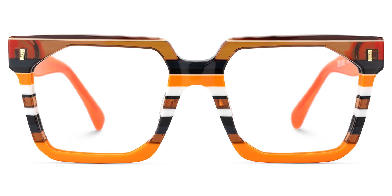 Laguer Rectangle Specs Frame For Men | Zeelool1