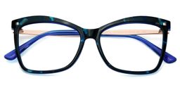 Isaebella Butterfly Blue-Tortoise Glasses1