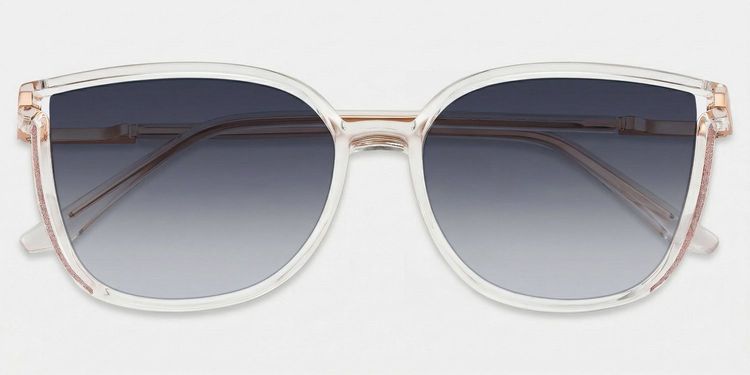 Rodz Clear Square Sunglasses