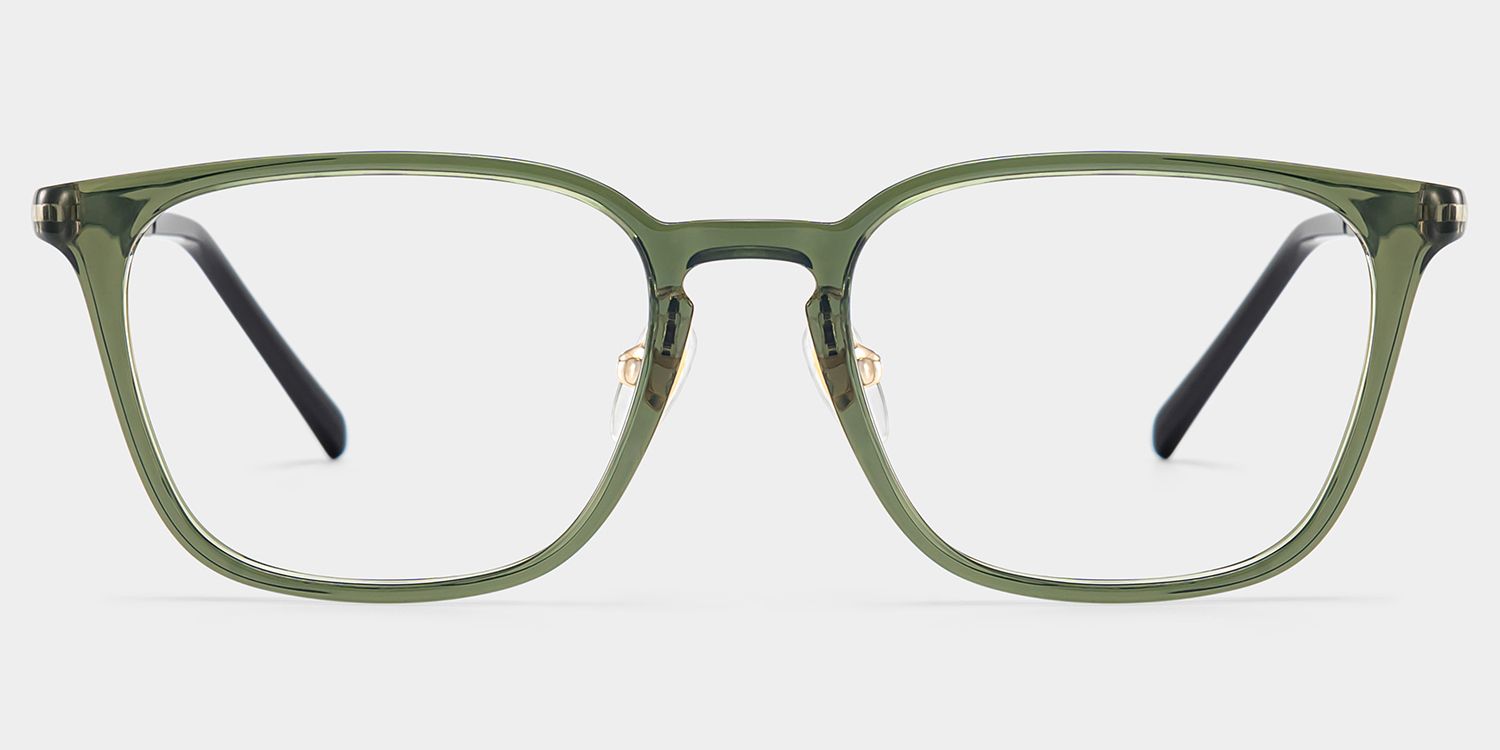 Lily Olive Green Glasses Frames for Women | ZEELOOL IK1
