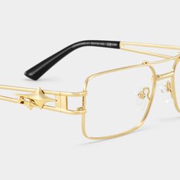 Eric Gold Aviator Glasses5