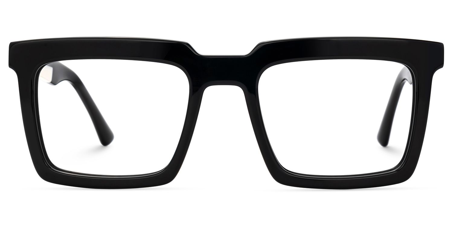 Leblanc Square Black Fashion Glasses For Men | ZEELOOL UK1